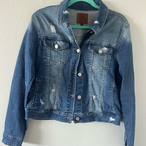 Women's Blue Denim Jean Jacket